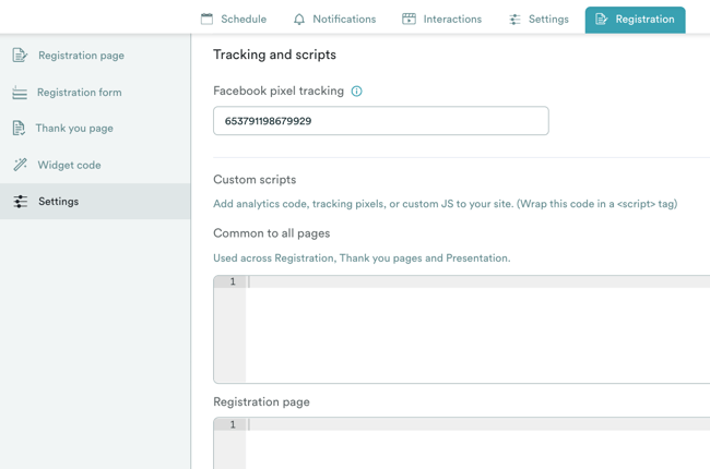 Scripts personnalisés