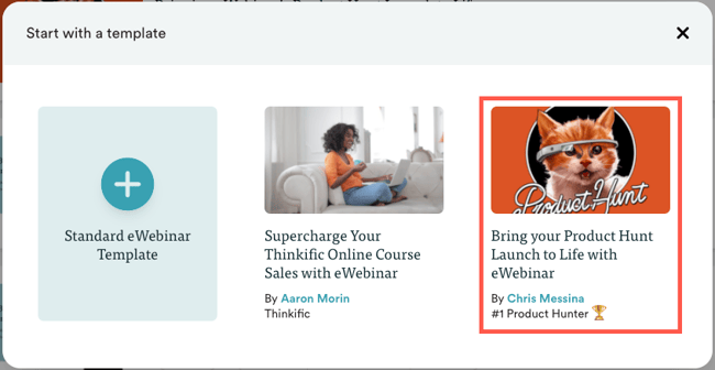 Modèle de chasse au produit