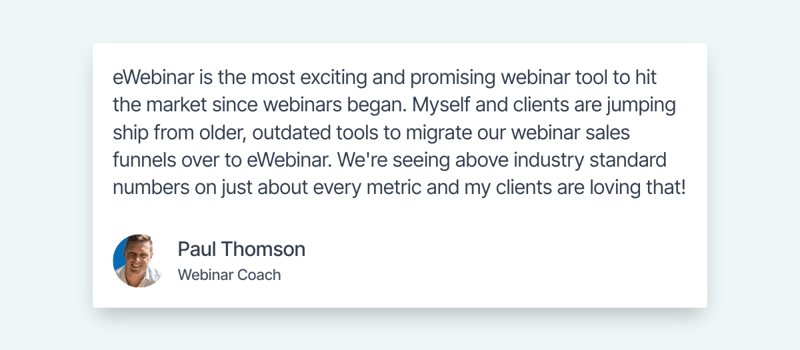 Review by Paul Thomson on best in class