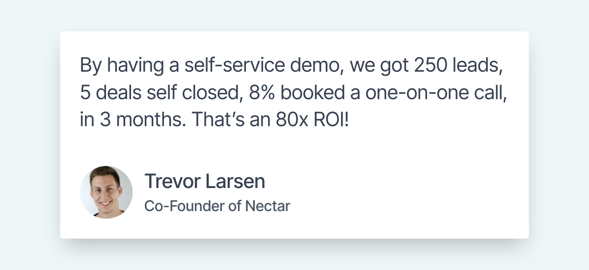 Review by Trevor Larsen on ROI
