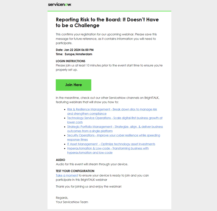 ServiceNow-webinar-confirmation-email