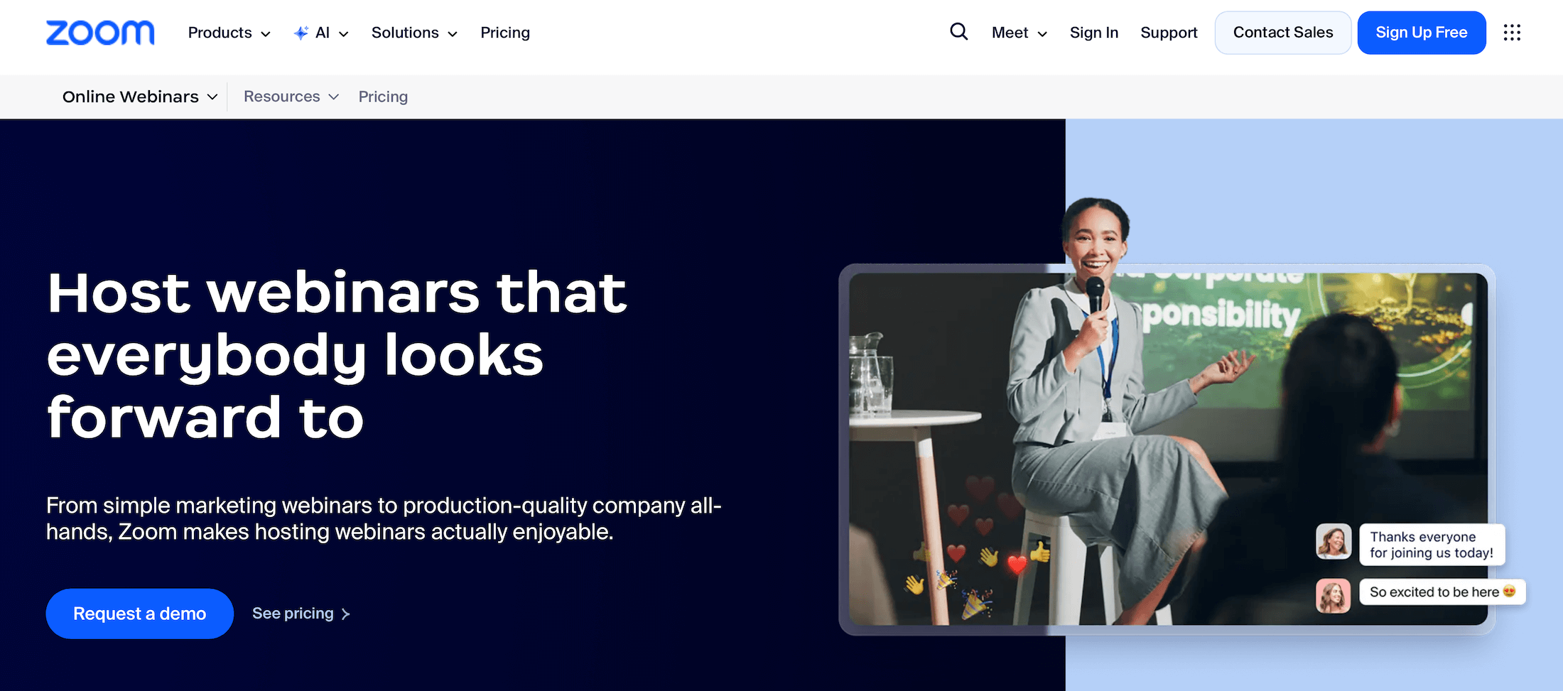 Zoom Online Webinars: Host webinars that everybody looks forward to