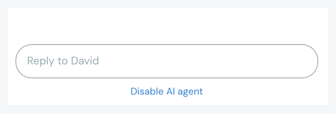 disable ai agent