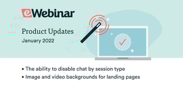 Graphic of computer with magic wand listing recent product updates