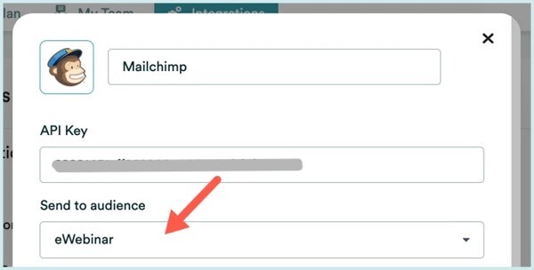 mailchimp assign audience censored