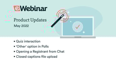 Graphic of a magic wand over a laptop + a list of new features