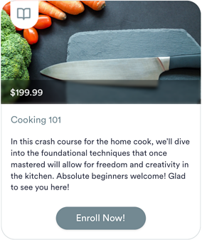 eWebinar Thinkific special offer interaction card