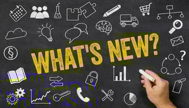 Quoi de neuf ? entouré de nombreuses icônes différentes