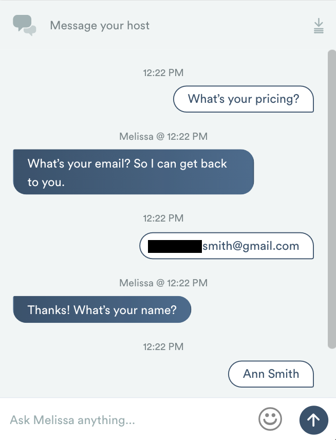 Respuestas automatizadas del chat en una repetición no sincronizada