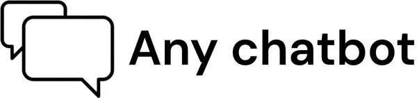 cualquier logotipo de chatbot