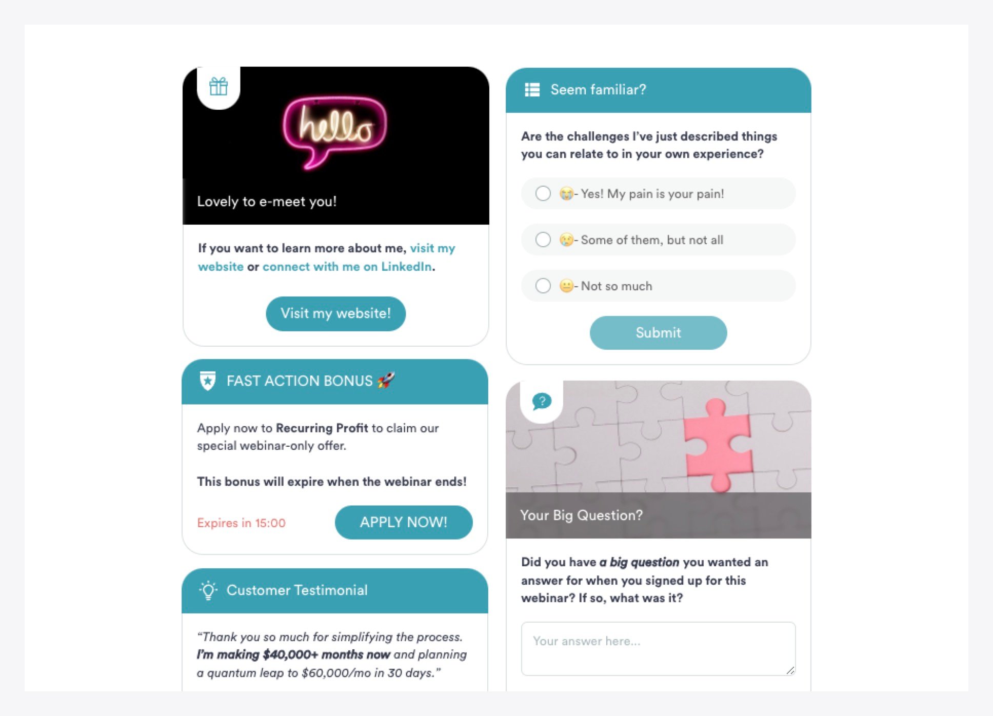 haley-template-interactions